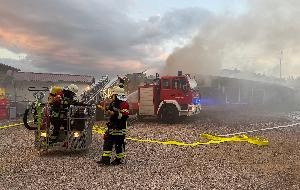 Brandeinsatz Überlingen-Bambergen Brandeinsatz Überlingen-Bambergen