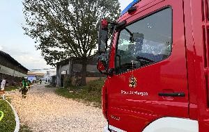 Brandeinsatz Überlingen-Bambergen Brandeinsatz Überlingen-Bambergen